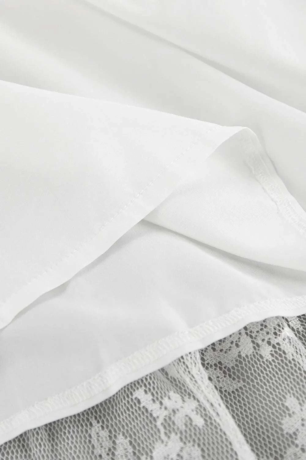 Lace Elastic Waist Maxi Skirt WESTCLOSET