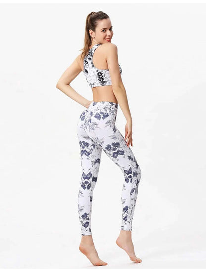 Printed Active High Waist Leggings WESTCLOSET
