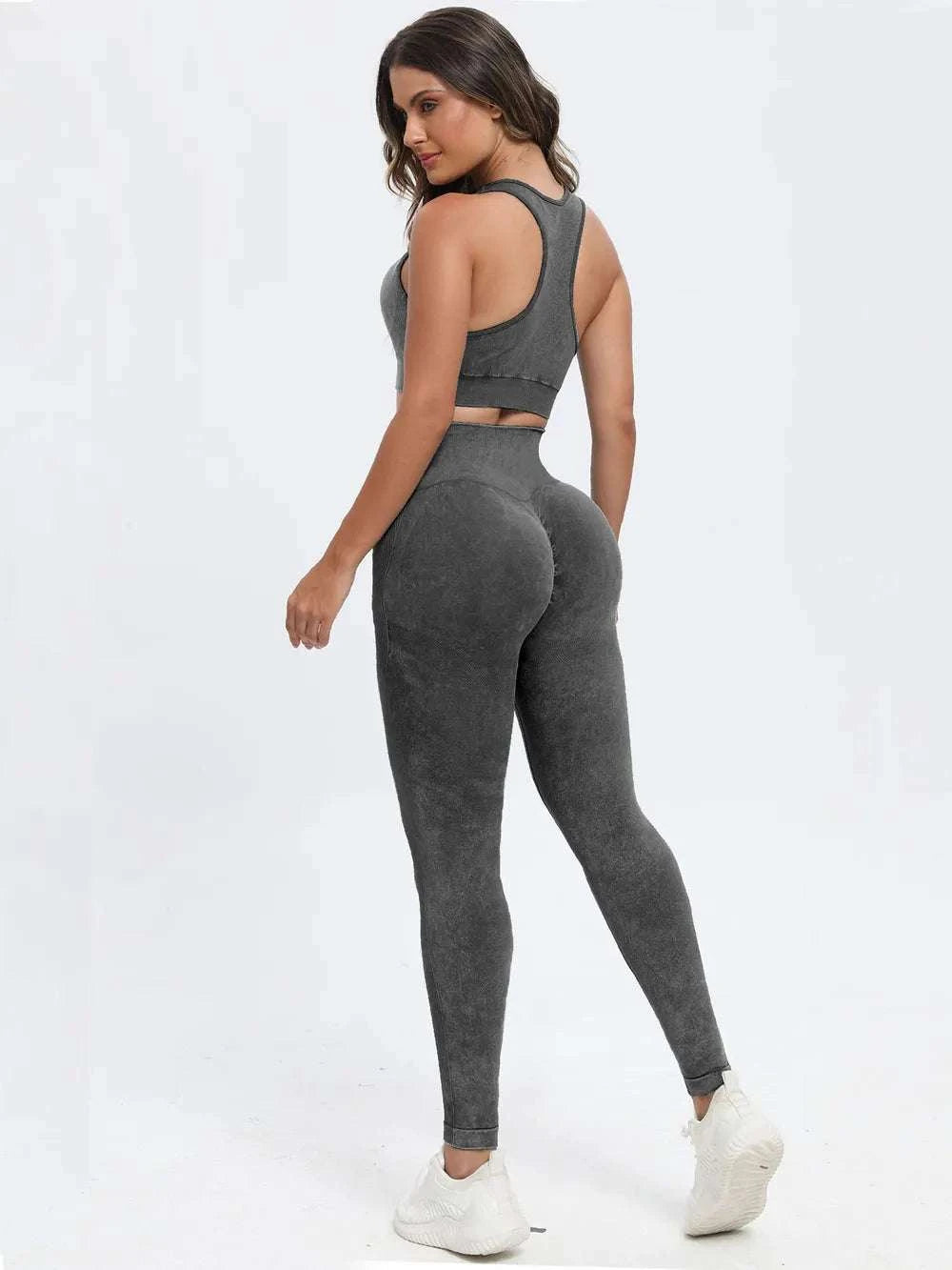 Scoop Neck Wide Strap Top and Pants Active Set WESTCLOSET