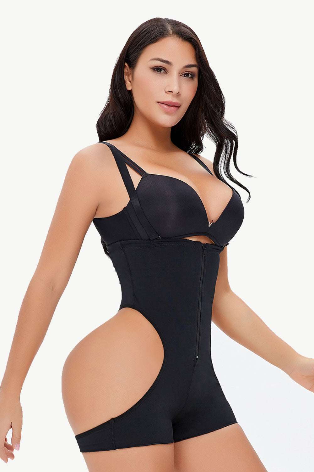 Full Size Cutout Under-Bust Shaping Bodysuit WESTCLOSET