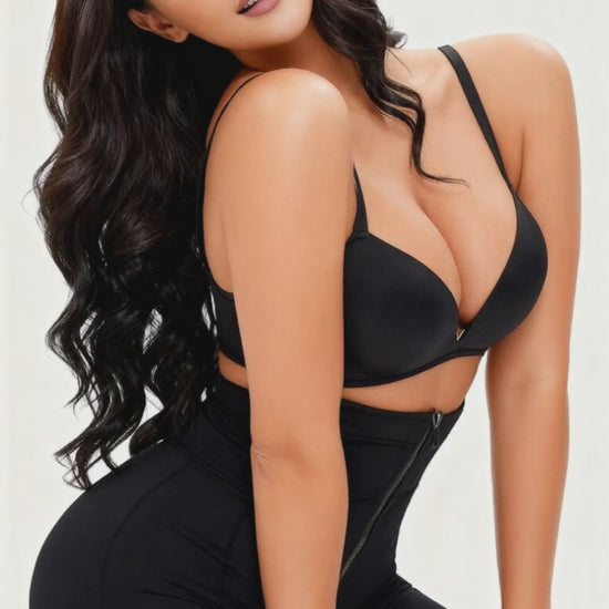 Slightly stretchy shaping bodysuit for women