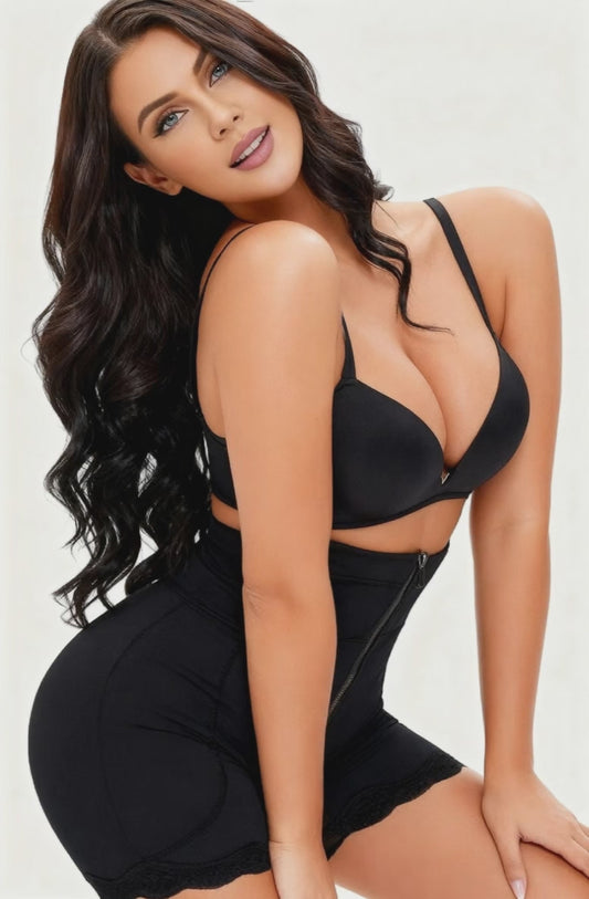 Slightly stretchy shaping bodysuit for women